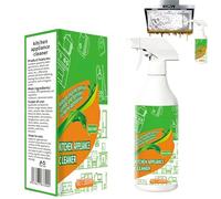 Formule naturelle Cleanse pour appareils ménagers, nettoyant multi-surfaces à l'eau électrolysée, pour four, plaque de cuisson, hotte, verre et céramique (1 Pièce)