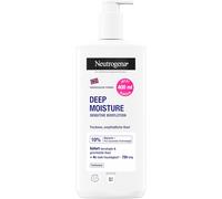 Formule Norvégienne Deep Moisture Sensitive Pour Le Corps (400 Ml) Pour Peaux Sèches Et Sensibles Avec 10% De Glycérine + Technologie Pro-Ceramide
