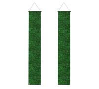 Formules et équations mathématiques, Décorations pour fête de remise de diplômes - Bannière de bienvenue à suspendre au porche, pour l'intérieur et l'extérieur