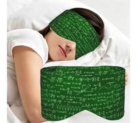 Formules et équations mathématiques, Masque de sommeil pour la maison, les voyages et le travail posté, couvrant entièrement les yeux et bloquant la lumière