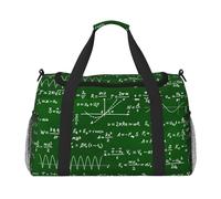Formules et équations mathématiques,Sacs de Sport, Sacs de Voyage bandoulière pour Le Sport, Sacs de Voyage Grande capacité pour Femmes et Hommes
