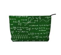 Formules et équations mathématiques,Trousse de Toilette en Velours côtelé, Trousse de Maquillage Portable pour Les Voyages