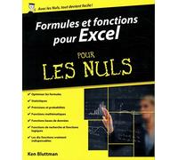 Formules et fonctions pour Excel 2013 et 2016 pour les Nuls