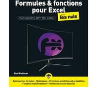 Formules et Fonctions pour Excel 2024 pour les Nuls Ken Bluttman (Auteur)