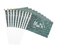 Formules, formes, théorie, leçon de mathématiques, mots, drapeau portable, drapeaux de célébration, fêtes, vacances, décoration, rassemblements, événements