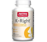Formules Jarrow, K-Right, complexe de vitamine K avec vitamine D, 60 gélules ...