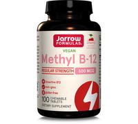 Formules Jarrow, méthyle B-12, goût cerise, 500 mcg, 100 pastilles
