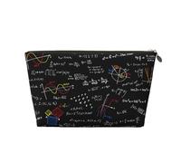 Formules mathématiques d'équations mathématiques, Trousse de Maquillage Trousse à cosmétiques Trousse de Toilette de Voyage Portable Pochette de Toilette