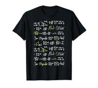 Formules mathématiques et formules de physique des équations pour enseignants et étudiants T-Shirt