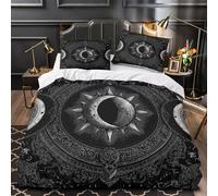 Formules mathématiques Parure de Lit 3D Effet Ultra Douce Confortable Tableau noir éducatif Housse de Couette Microfibre Hypoallergique Fermeture Éclair Résistante for Adulte Super king（260x220cm）