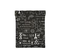 Formules scientifiques dessinées à la Main sur Un Tableau pour Le Fond, Sac de Rangement pour Femmes, Portefeuille supérieur à Presser, Petit Porte-Monnaie, Pochette de Changement