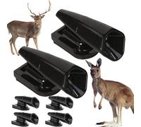 FORNCO pour Voitures pour Voitures Actions pour Voitures - Enregistrer un Cerf qui évite les sifflements, Appareils d'Alarme pour Voiture à Ultrasons Alarme pour Animaux, Mini Alarme Entrepôt pour