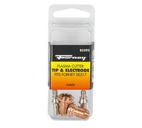 Forney 85392, 2 Embouts de buse d'électrode Plasma et 2 Embouts de Coupe Plasma Accessoires consommables pour Torche de découpe Plasma SKU # 251, 302, 303 et 317, Lot de 4