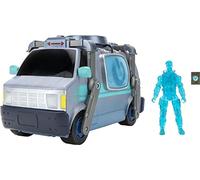 Fornite FNT0732 Fortnite Feature Deluxe Van, Electronic Vehicle with 4-inch Articulated Reboot Recruit (Jonesy) Figures and Accessory, Multi