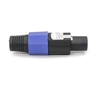 ForNL4FX Speakon Connecteur rond 4 pôles avec câble adaptateur de câble torsadé