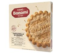 Forno Bonomi Tortafrolla. La pâte brisée de Vérone prête à l’emploi par excellence avec son goût incomparable de beurre et sa forme ronde. Pour vous donner une pause spéciale. Paquet de 200 grammes.