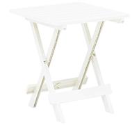 FORNOR 10043 Table Pliante Adige Blanche 43 x 45 x 50 cm