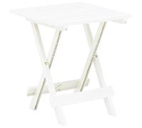 FORNOR 10043 Table Pliante Adige Blanche 43 x 45 x 50 cm