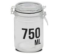 FORNOR 10667 Pot en verre Mara 750 ml Diam 10 x 1