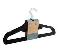 FORNOR 75157 Cintre en Velours Noir X 8-44,5 x 24.