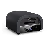 FornoVetro 2200W 500°C Four à Pizza Électrique Noir