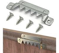 ForoGore Lot de 12 cintres robustes en dents de scie avec vis, solutions de suspension pour cadres, peintures, œuvres d'art, support de 181,4 kg