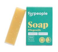 forpeople - Savon solide - Savon de soin bio pour le corps, le visage, les mains et les cheveux - Sans huile de palme et sans plastique - Nettoyage doux à l'aloe vera - Savon pour les mains - Parfum