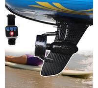 forplubossmmp Aileron Électrique Télécommandé, Moteur De Paddle, Vitesse Maximale 6 Km/H, Autonomie Étendue, Ailerons À Connexion Rapide, Hélice Vitesse Réglable, 288 Wh, Télécommande