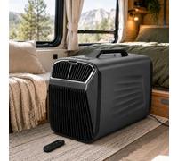 forplubossmmp Climatiseur Portable pour Tente 5200 Btu 4-en-1, Déshumidificateur Ventilation Timer 24h, 110v/220v sans Unité Extérieure pour Tente, Camion, Camping-Car, Fourgon, Location DarkGray