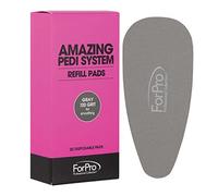 ForPro Amazing Pedi System Lot de 20 bandes de recharge Grain 120 Recharges pour pédicure 12,7 x 6,3 cm