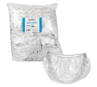 ForPro Lot de 100 doublures jetables pour spa de pédicure, transparentes, compatibles avec tous les spas de pédicure