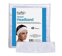 ForPro Lot de 48 bandeaux extensibles jetables absorbant l'humidité pour spa 5,7 x 45,7 cm (l x L)