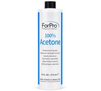 ForPro Professional Collection - Dissolvant professionnel 100 % acétone pur pour ongles naturels, faux ongles, acryliques et ongles moulés