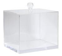 ForPro Pure & Simple XL Porte-serviettes en acrylique pour 50 serviettes faciales Pure & Simple XL