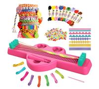 Forreen Kit Bracelet, Bracelet Bresilien,Arts et Travaux Manuels pour les Enfants de 8 à 12 ans,Kits d'artisanat de Bracele t d'amitié,Fil Bracele t Brésiliens,DIY Loisirs Créatifs Enfants et Adultes