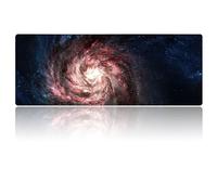 FORRICA Grand Tapis de Souris 900x400MM XXL Jeu Mousepad Tapis de Table l'espace Extra atmosphérique Mouse Pad Élargi Antidérapant Imperméable Tapis Clavier pour Ordinateur Bureau Domicile Espace B
