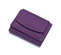 FORRICA Portefeuille Femme Petit Blocage RFID Porte Monnaie Cuir Vachette Léger Compact Porte Cartes Portefeuilles Filles Poche à Monnaie Violet