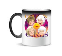 Forsca Golden Warhol Girls Miami Tasse à Thé et Café en Céramique, 330ml, Blanc Magique, Rose, Noir 330ml