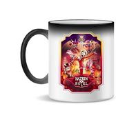 Forsca Hazbin Hotel Tasse à Thé et Café en Céramique, 300ml, Blanc Magique, Rose, Noir 330ml