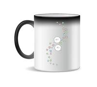 Forsca Heartstopper Leaves And Hi Tasse à Thé et Café en Céramique, 330ml, Blanc Magique, Rose, Noir 330ml