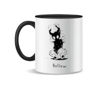 Forsca Hollow Void Hollow Knight Tasse à Thé et Café en Céramique, 300ml, Blanc Magique, Rose, Noir 330ml
