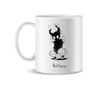 Forsca Hollow Void Hollow Knight Tasse à Thé et Café en Céramique, 300ml, Blanc Magique, Rose, Noir 330ml