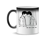 Forsca Young Royals Simon X Wilhelm Spiral Tasse à Thé et Café en Céramique, 330ml, Blanc Magique, Rose, Noir 330ml