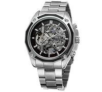FORSINING Montre pour homme avec bracelet en acier inoxydable automatique chinois, Chinois