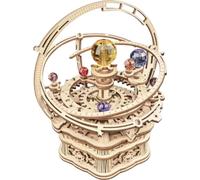 FORSMANO Puzzle 3D en bois Nuit étoilée Boîte à musique en kit, avec 84 pièces de puzzle, DIY kit jouet cadeau pour enfants et adultes