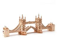 FORSMANO Puzzle 3D en bois Tower Bridge, avec 113 pièces de puzzle, jeu de construction de modèles DIY du célèbre monument, idée de cadeau pour enfants et adultes