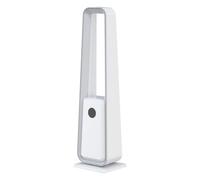 FORSMANO Ventilateur 3 en 1 sans pales avec filtre HEPA, purificateur d'air avec minuterie et écran LED, vitesse du vent 25ft/s, 24*21.5*90.5cm, Blanc