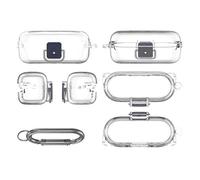 (forSonyWF-C510, Purple) TPU Protective Case for Sony WF C510 - Waterproof Earphone Cover with Keychain - Dust Proof