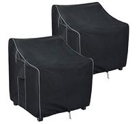 FORSPARK Lot de 2 housses de chaise de patio imperméables pour meubles d'extérieur jusqu'à 91,4 x 94 x 91,4 cm (l x P x H)