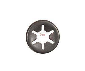 Forspero 3MM 4MM 5MM 6mm Prune Bride de Fixation de l'arbre de positionnement Meson Push sur Les Attaches de Vitesse de Verrouillage Clips - 6mm